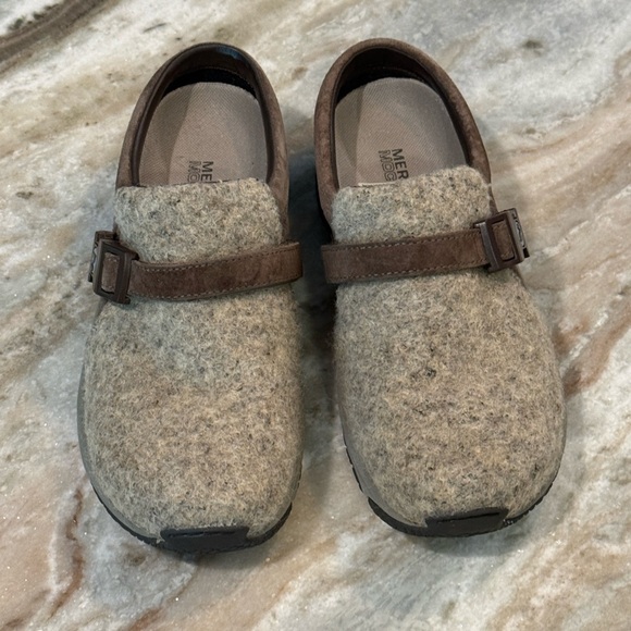 Women’s MERRELL Encore Groove brown brindle wool shoes- Size 7.5 - Picture 4 of 9